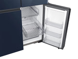 Bespoke 4-Door Flex(TM) Refrigerator (29 cu. ft.) in Navy Glass - (RF29A967541) - SAMSUNG