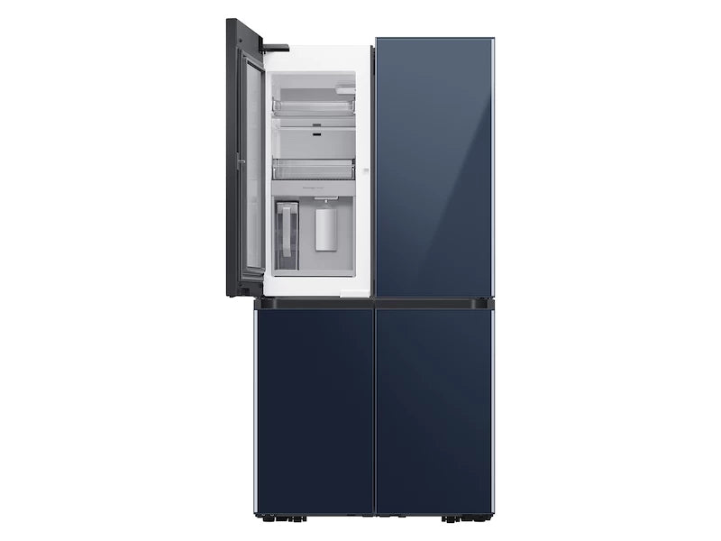 Bespoke 4-Door Flex(TM) Refrigerator (29 cu. ft.) in Navy Glass - (RF29A967541) - SAMSUNG