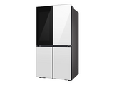 Bespoke 4-Door Flex™ Refrigerator (29 cu. ft.) with Beverage Zone™ and Auto Open Door in White Glass - (RF29DB970012AA)