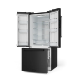 30 Inch 17.5 Cu Ft French Door Counter Depth Refrigerator With Ice Maker In Black Gordon Ramsay Series - (RF3017FFD00) -