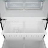 30 Inch 17.5 Cu Ft French Door Counter Depth Refrigerator With Ice Maker In Black Gordon Ramsay Series - (RF3017FFD00) -
