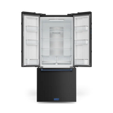 30 Inch 17.7 cu ft French Door Counter Depth Refrigerator with Ice Maker in Black/Navy Blue | Gordon Ramsay Series - (RF3017FFD00BLU) -