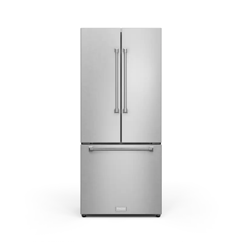 30 Inch 17.5 Cu Ft French Door Counter Depth Refrigerator With Ice Maker In Stainless Steel Gordon Ramsay Series - (RF3017FFD99) -