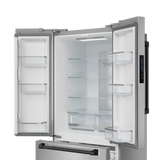 30 Inch 17.7 cu ft French Door Counter Depth Refrigerator with Ice Maker in Stainless Steel/Black | Gordon Ramsay Series - (RF3017FFD99BLK) -