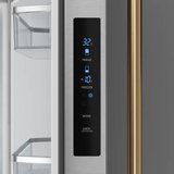 30 Inch 17.7 cu ft French Door Counter Depth Refrigerator with Ice Maker in Stainless Steel/Bronze | Gordon Ramsay Series - (RF3017FFD99BRZ) -