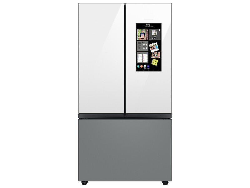 Bespoke 3-Door French Door Refrigerator (30 cu. ft.) ? with Family Hub Panel - (RF30BB6900ACAA)