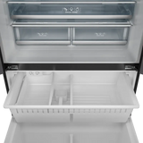 36 Inch 20.3 cu ft French Door Counter Depth Refrigerator with Ice Maker in Black/Rose Gold | Gordon Ramsay Series - (RF3621CTD00RSG) -