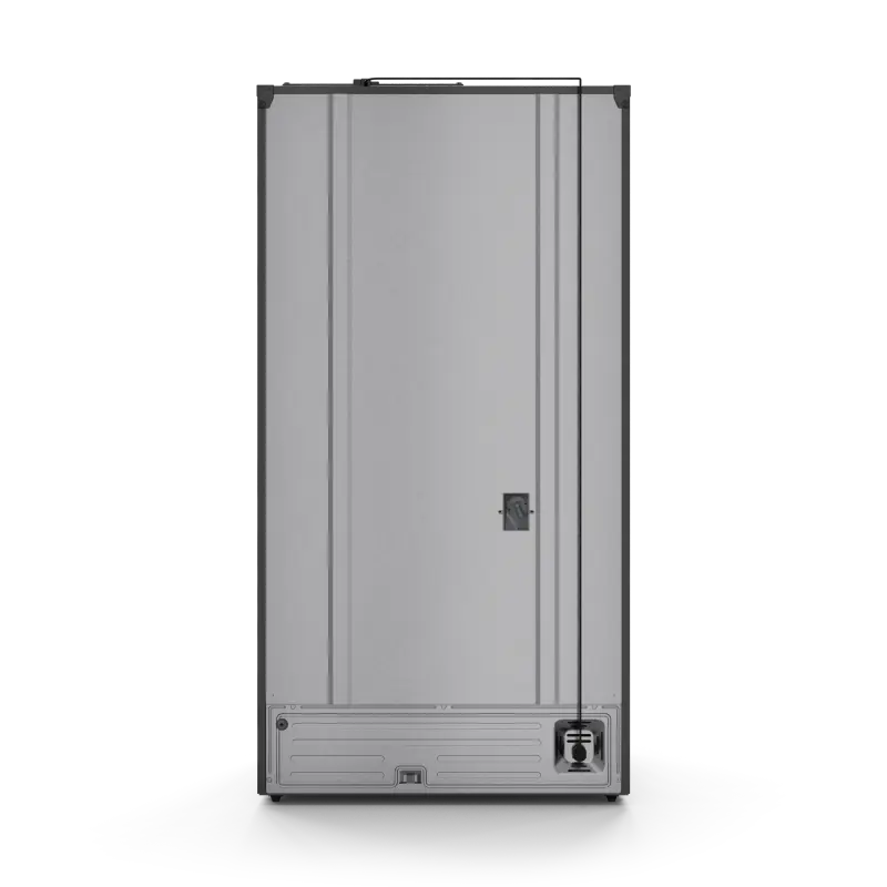 36 Inch 20.3 cu ft French Door Counter Depth Refrigerator with Ice Maker in Black/Stainless Steel | Gordon Ramsay Series - (RF3621CTD00SS) -