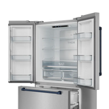 36 Inch 20.3 cu ft French Door Counter Depth Refrigerator with Ice Maker in Stainless Steel/Navy Blue | Gordon Ramsay Series - (RF3621CTD99BLU) -