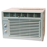 Comfort-Aire RG-51R 5,000 BTU window air conditioner with mechanical controls, front view