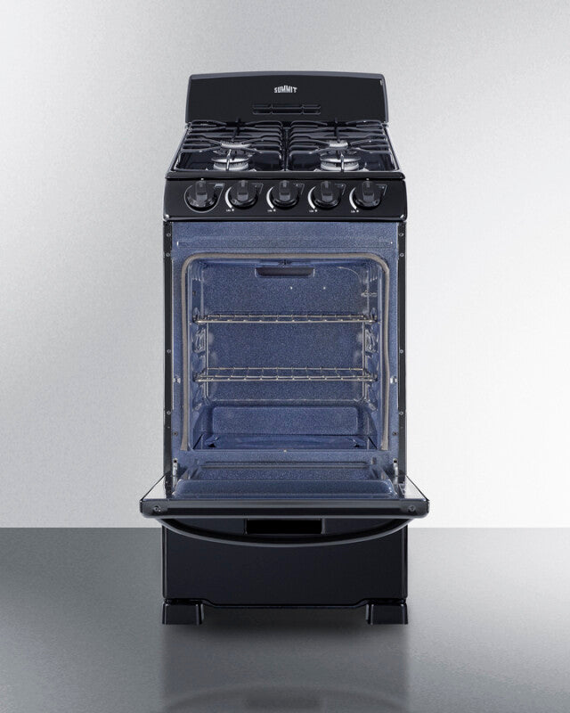 20" Wide Gas Range - (RG201B)