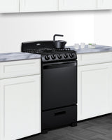 20" Wide Gas Range - (RG201B)