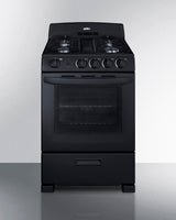 24" Wide Gas Range - (RG2402B)