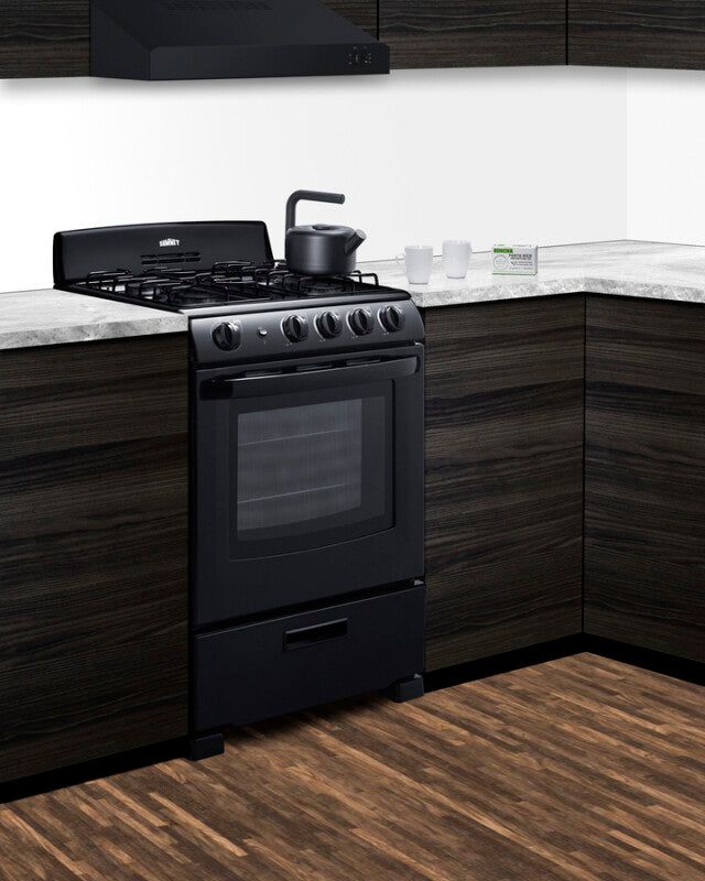 24" Wide Gas Range - (RG2402B)