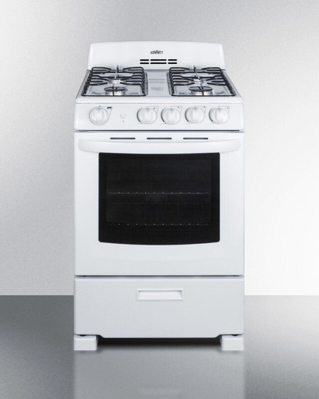 24" Wide Gas Range - (RG244WS)
