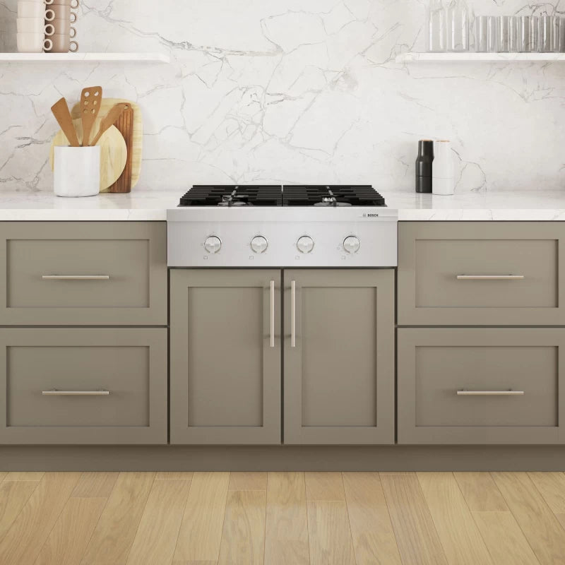 800 Series Gas Rangetop 30" Stainless steel - (RGM8058UC) - BOSCH