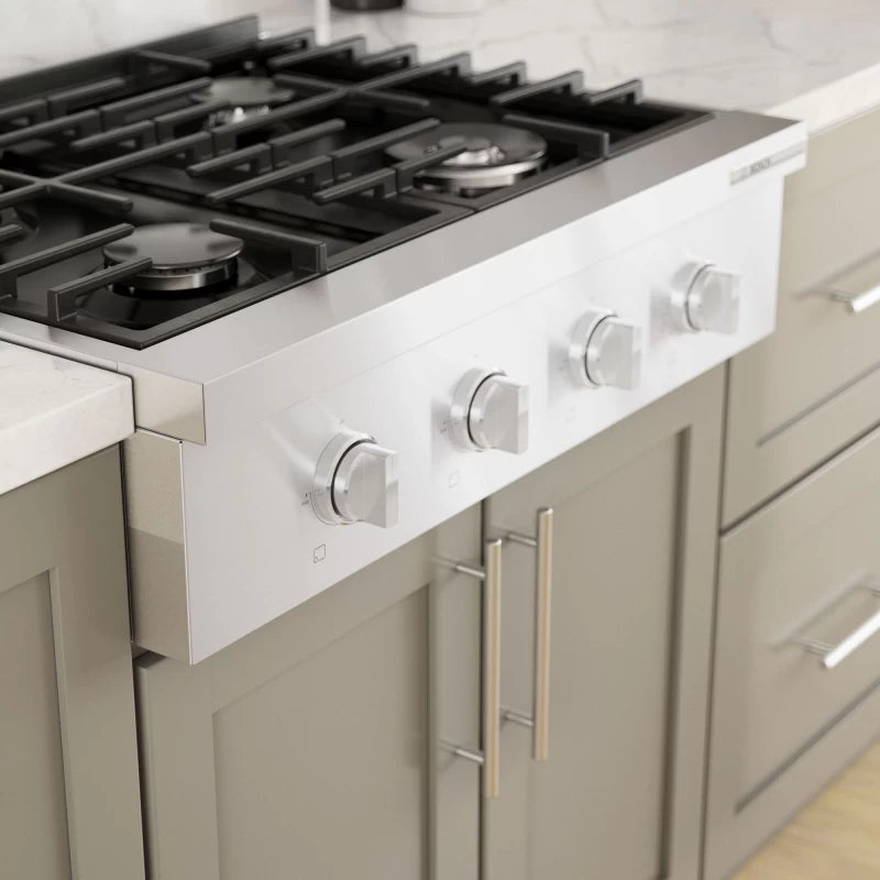 800 Series Gas Rangetop 30" Stainless steel - (RGM8058UC) - BOSCH