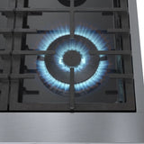 800 Series Gas Rangetop 36" Stainless steel - (RGM8658UC) - BOSCH
