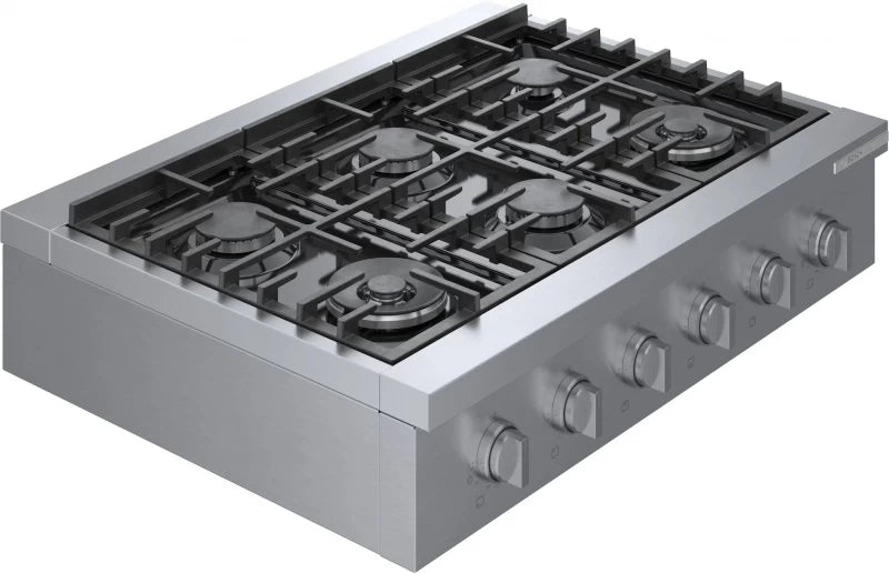 800 Series Gas Rangetop 36" Stainless steel - (RGM8658UC) - BOSCH