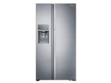 22 cu. ft. Food Showcase Counter Depth Side-by-Side Refrigerator with Metal Cooling in Stainless Steel - (RH22H9010SR) - SAMSUNG