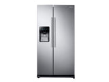25 cu. ft. Food ShowCase Side-by-Side Refrigerator with Metal Cooling in Black Stainless Steel - (RH25H5611SG) - SAMSUNG
