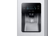 25 cu. ft. Food ShowCase Side-by-Side Refrigerator with Metal Cooling in Black Stainless Steel - (RH25H5611SG) - SAMSUNG