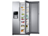 25 cu. ft. Food Showcase Side-by-Side Refrigerator with Metal Cooling in Stainless Steel - (RH25H5611SR) - SAMSUNG