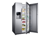 25 cu. ft. Food Showcase Side-by-Side Refrigerator with Metal Cooling in Stainless Steel - (RH25H5611SR) - SAMSUNG