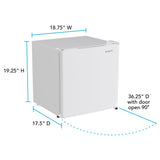 1.6 cu. ft. Compact Refrigerator - (RM16J0W) - AVANTI