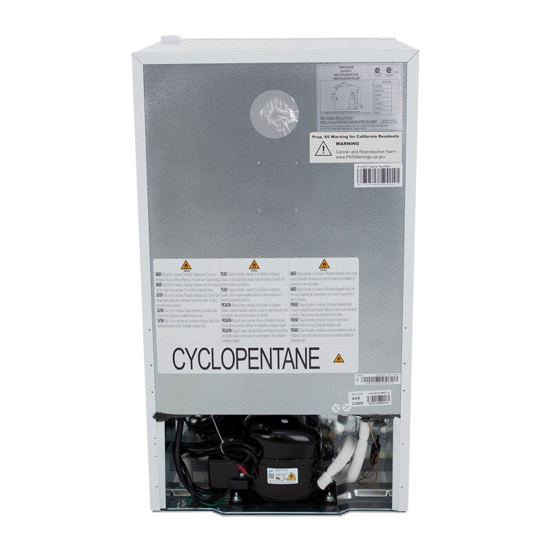 3.3 cu. ft. Compact Refrigerator - (RM3306W) - AVANTI