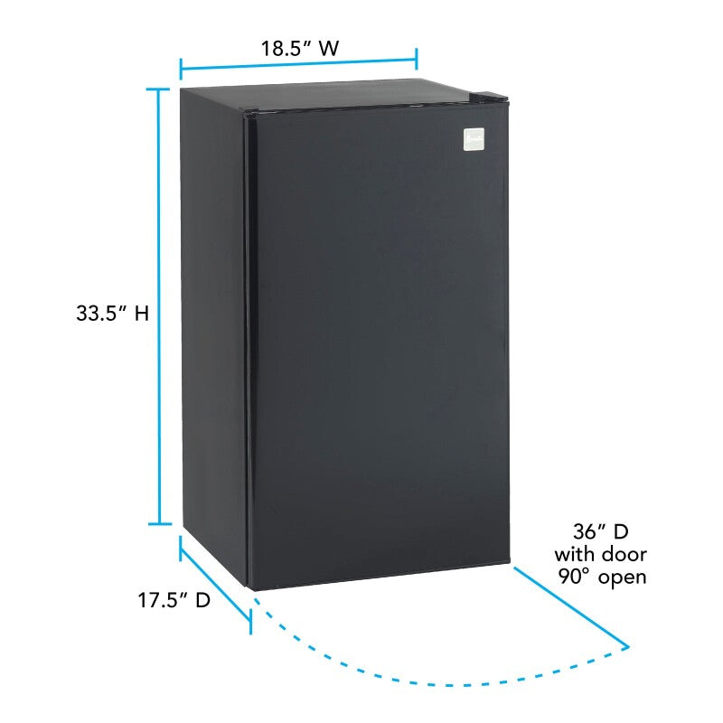 3.3 cu. ft. Compact Refrigerator - (RM3316B) - AVANTI