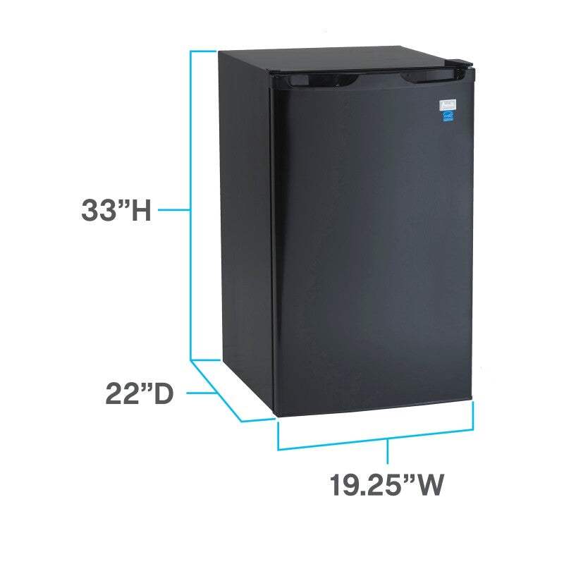 4.4 cu. ft. Compact Refrigerator - (RM4406W) - AVANTI