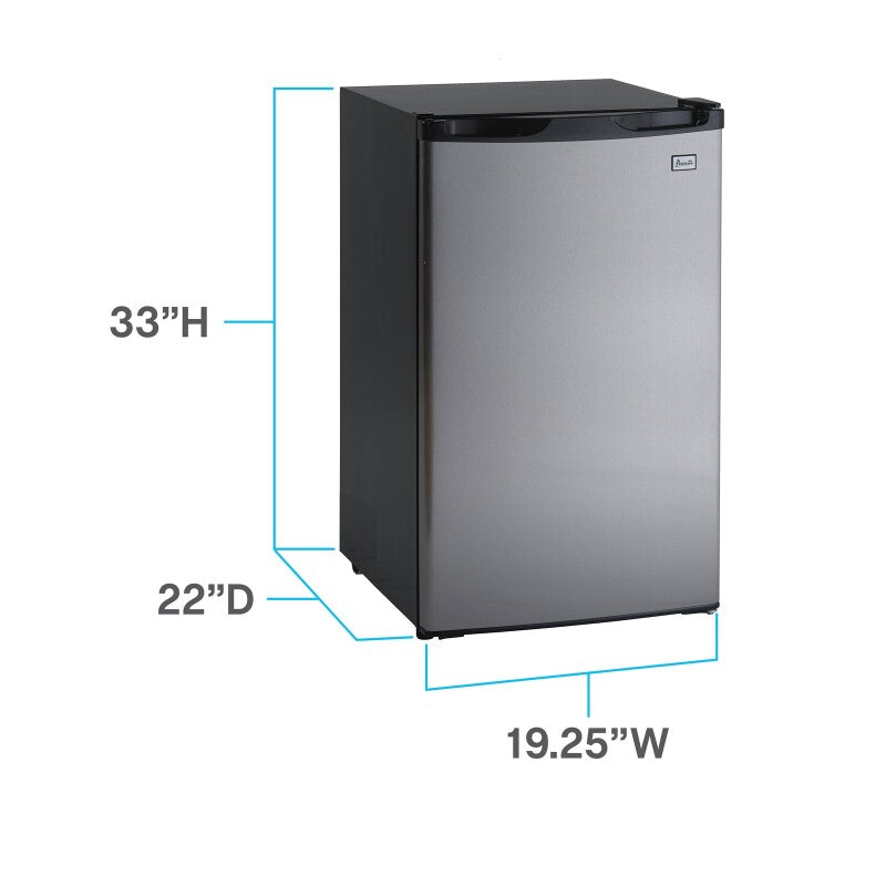 4.4 cu. ft. Compact Refrigerator - (RM4436SS) - AVANTI