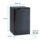 4.4 cu. ft. Compact Refrigerator - (RM4436SS) - AVANTI