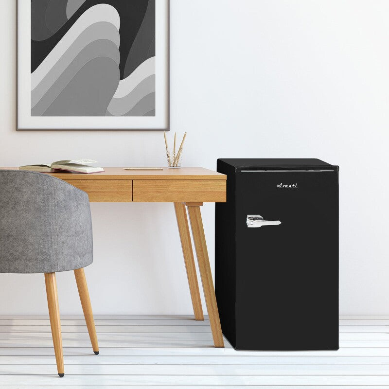 3.1 cu. ft. Retro Compact Refrigerator - (RMRS31X6BLIS) - AVANTI
