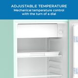 3.1 cu. ft. Retro Compact Refrigerator - (RMRS31X7GIS) - AVANTI