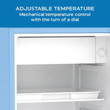 3.1 cu. ft. Retro Compact Refrigerator - (RMRS31X7GIS) - AVANTI