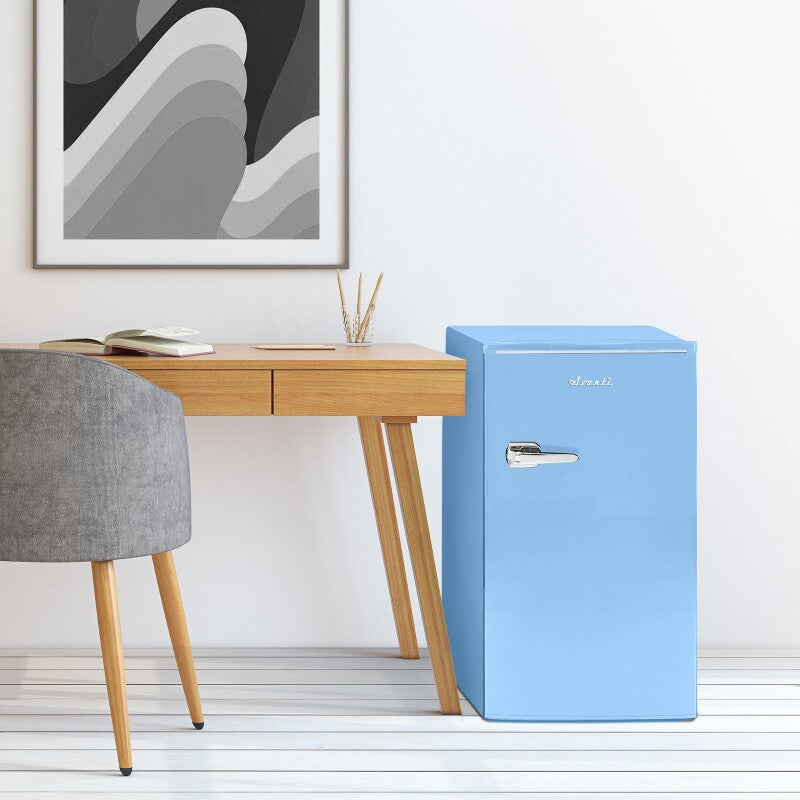 3.1 cu. ft. Retro Compact Refrigerator - (RMRS31X7GIS) - AVANTI