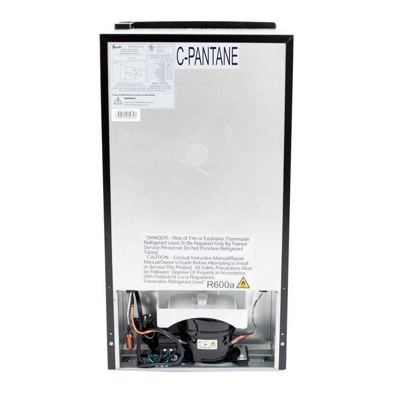 3.0 cu. ft. Retro Compact Refrigerator - (RMRT30X5RIS) - AVANTI