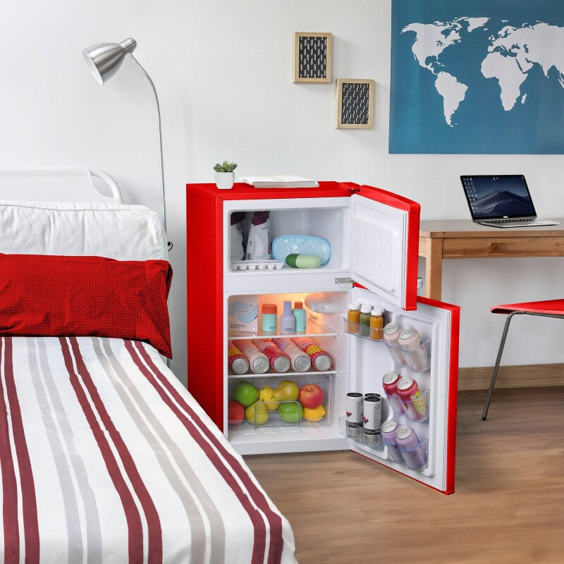 3.0 cu. ft. Retro Compact Refrigerator - (RMRT30X5RIS) - AVANTI