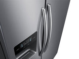 25 cu. ft. Side-by-Side Refrigerator with In-Door Ice Maker in Black Stainless Steel - (RS25H5111SG) - SAMSUNG