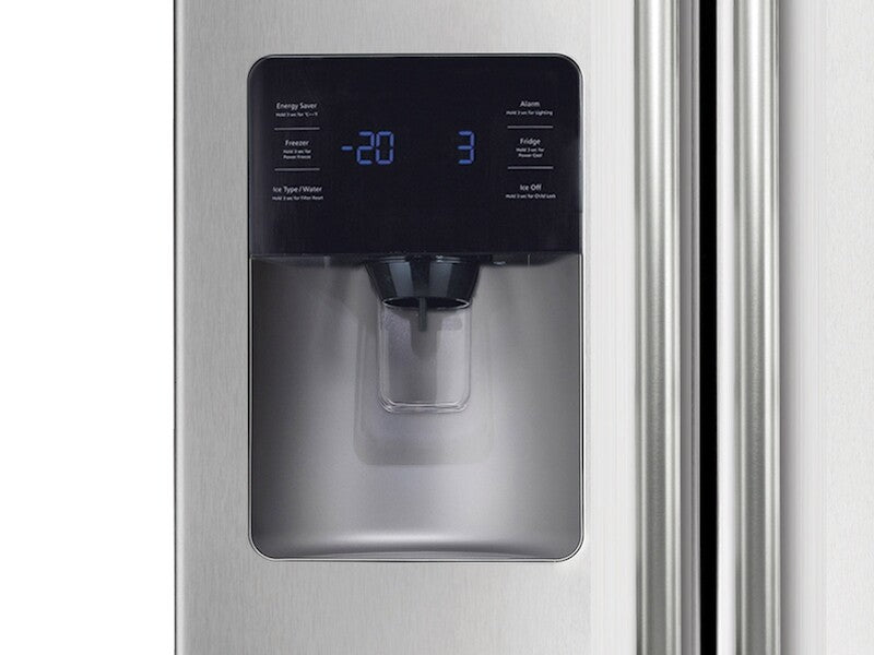 25 cu. ft. Side-by-Side Refrigerator with In-Door Ice Maker - (RS25H5111SRAA)