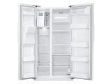25 cu. ft. Side-by-Side Refrigerator with LED Lighting in White - (RS25J500DWW) - SAMSUNG