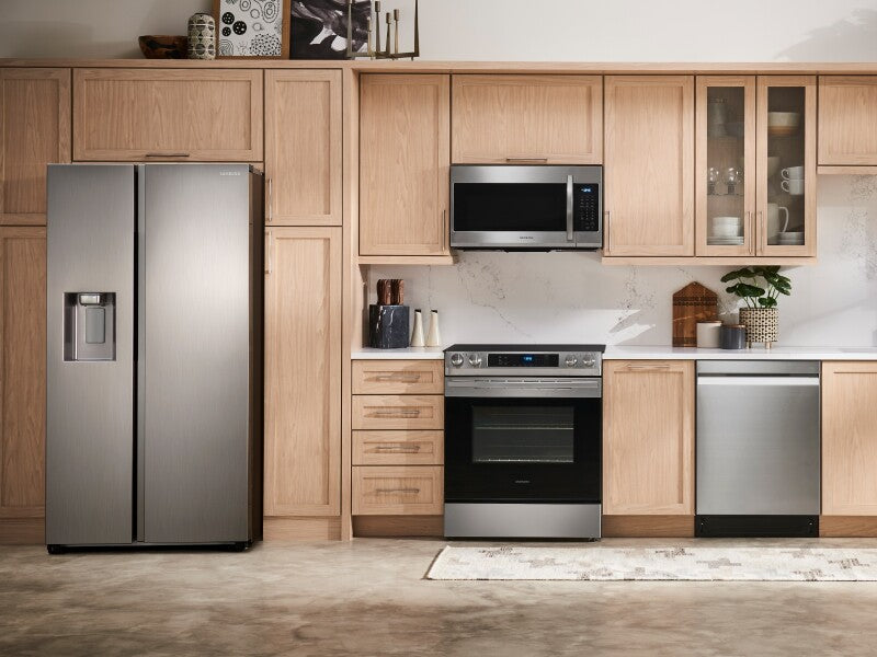 27.4 cu. ft. Large Capacity Side-by-Side Refrigerator in Stainless Steel - (RS27T5200SRAA)