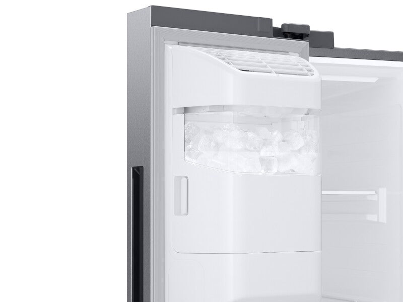 27.4 cu. ft. Large Capacity Side-by-Side Refrigerator in Stainless Steel - (RS27T5200SRAA)