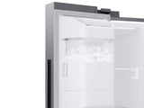27.4 cu. ft. Large Capacity Side-by-Side Refrigerator in Stainless Steel - (RS27T5200SRAA)