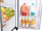 27.4 cu. ft. Large Capacity Side-by-Side Refrigerator in Stainless Steel - (RS27T5200SRAA)