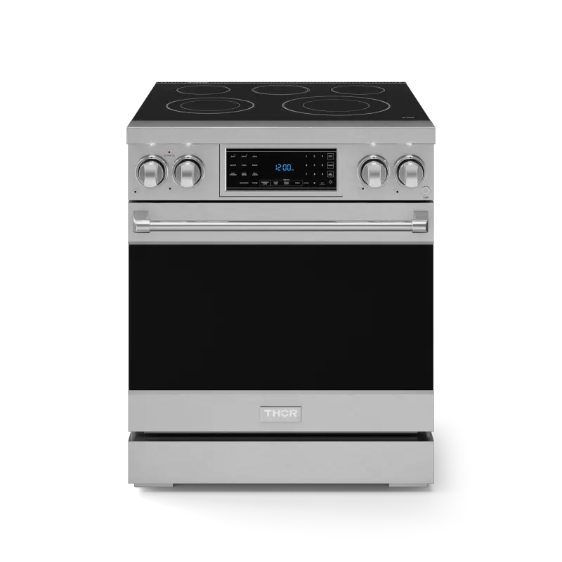 30 Inch Professional Electric Range With Tilt Panel Touch Control In Stainless Steel Gordon Ramsay Series - (RSE30) -