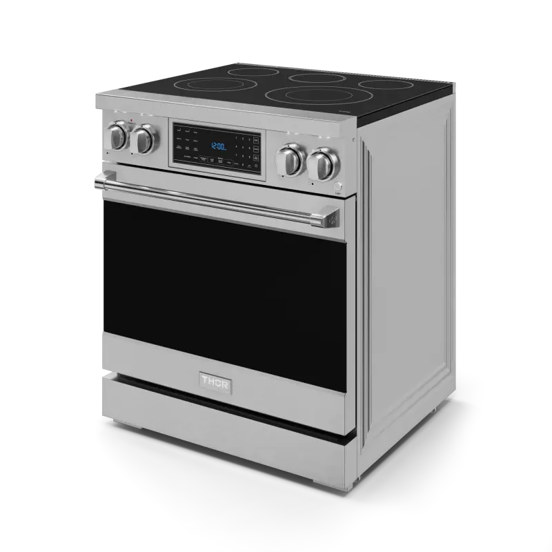 30 Inch Professional Electric Range With Tilt Panel Touch Control In Stainless Steel Gordon Ramsay Series - (RSE30) -