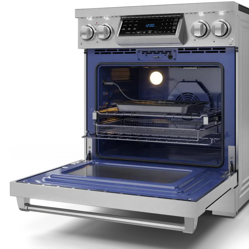 30 Inch Professional Electric Range With Tilt Panel Touch Control In Stainless Steel Gordon Ramsay Series - (RSE30) -